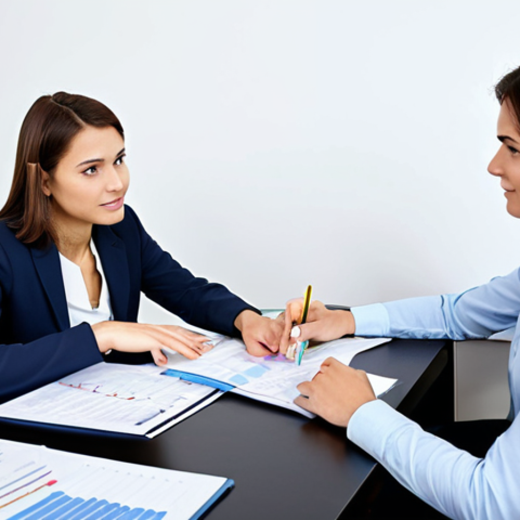 Financial Planning Meeting**

"A financial advisor in a professional office setting, meeting with a young couple, reviewing charts and graphs about investments, fully clothed, appropriate attire, safe for work, perfect anatomy, correct proportions, natural pose, professional, financial planning, modest, family-friendly, high quality, well-formed hands, proper finger count, natural body proportions."

**